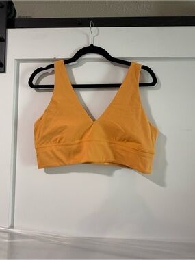 lululemon athletica V-Neck Bralette in Mustard